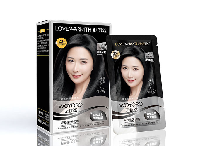 Champô permanente da cor do cabelo branco da tampa de 100% para a etiqueta personalizada adultos